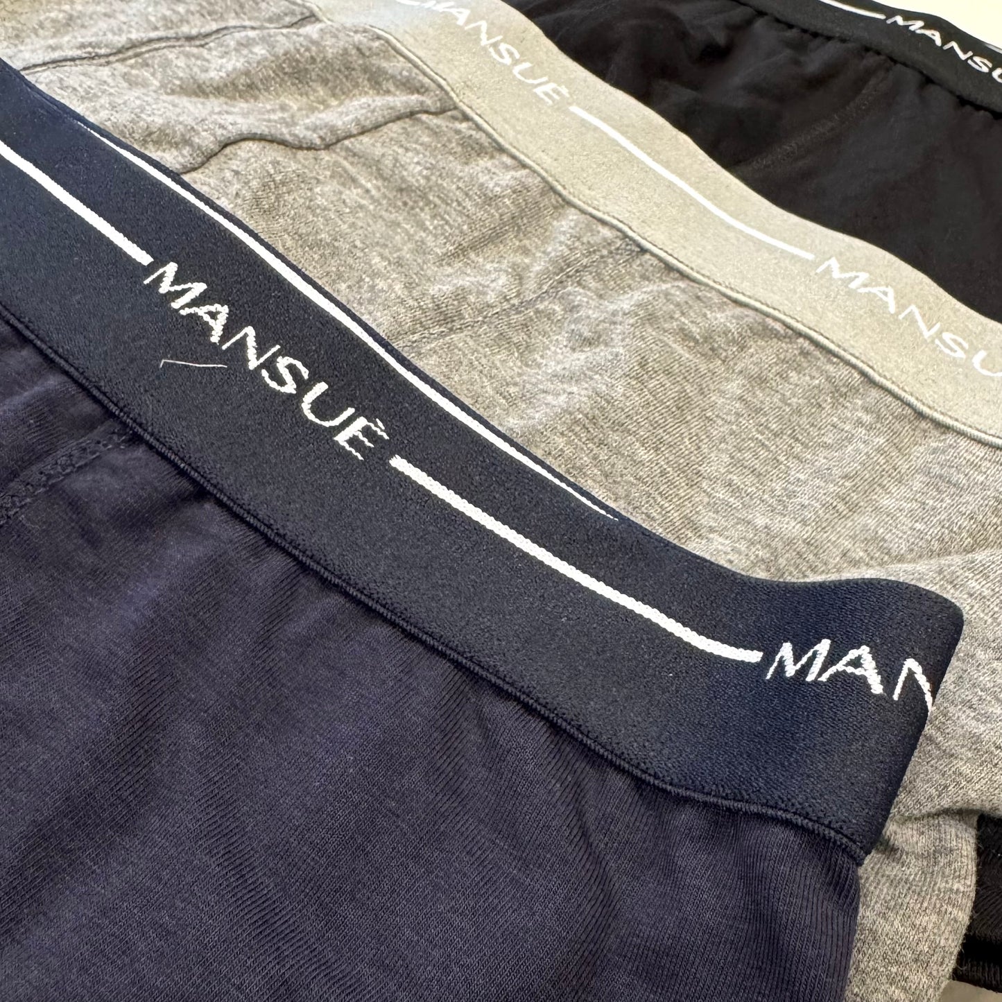 Boxer elastico esterno in cotone modal 3 Pz. MANSUE' - MBU01