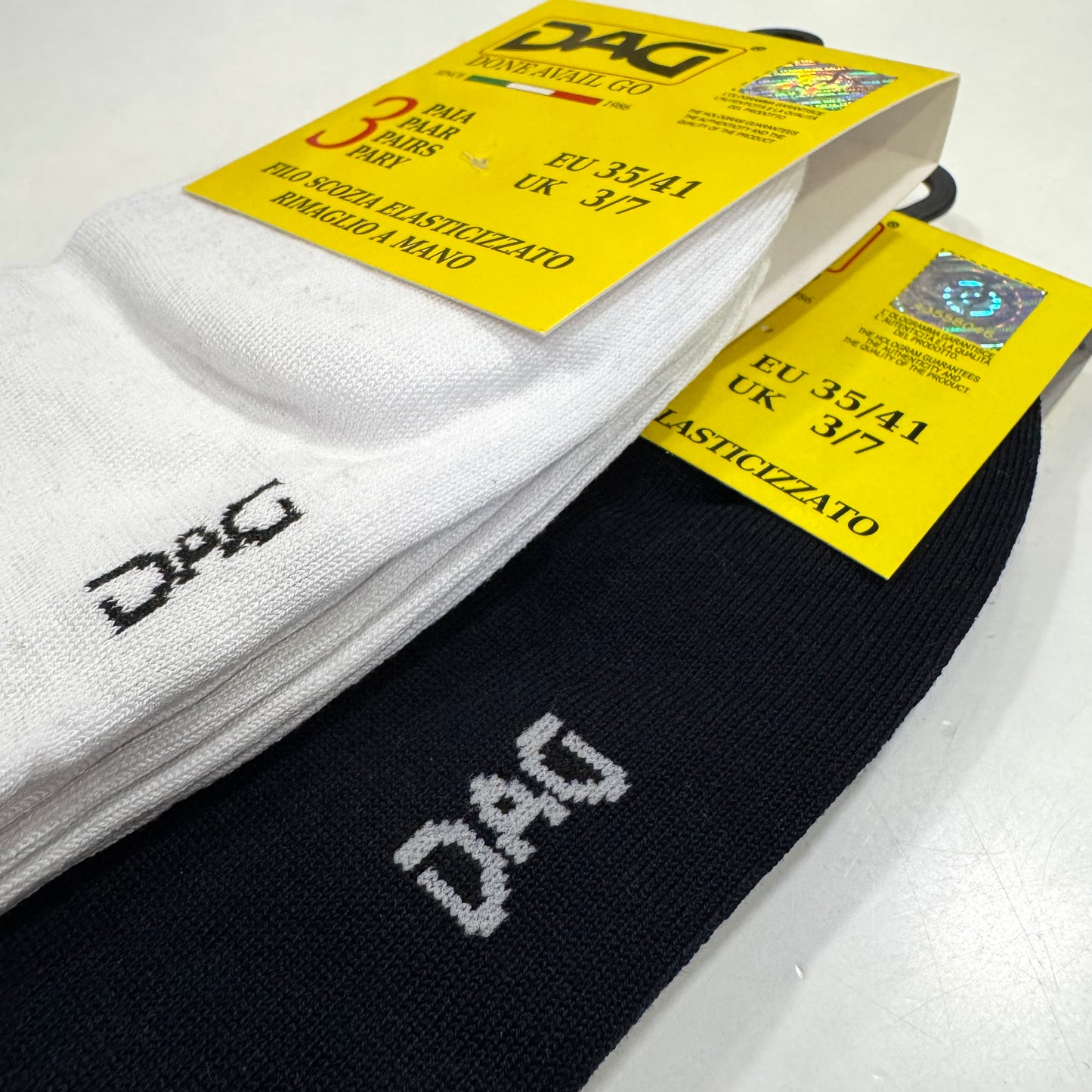 Calzino quarter in filo di scozia 3 PAIA donna DAG - 4005