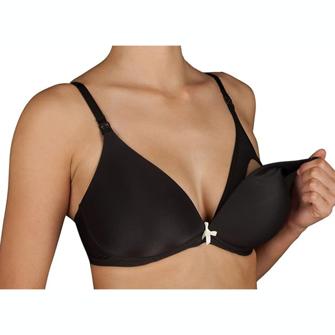 Reggiseno da allattamento senza ferretto con coppe imbottite SELENE - ALBA