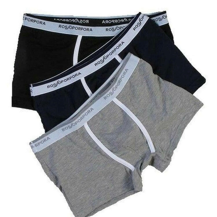 Boxer in cotone bielastico 3 Pz. ROSSOPORPORA - UB450