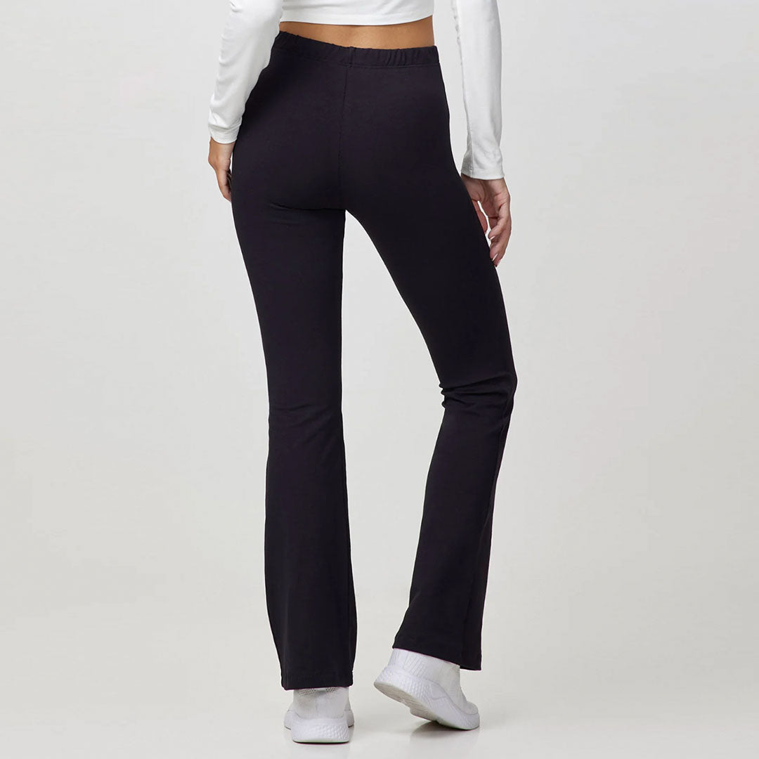 Pantaleggings a zampa in cotone elasticizzato JADEA - 4195