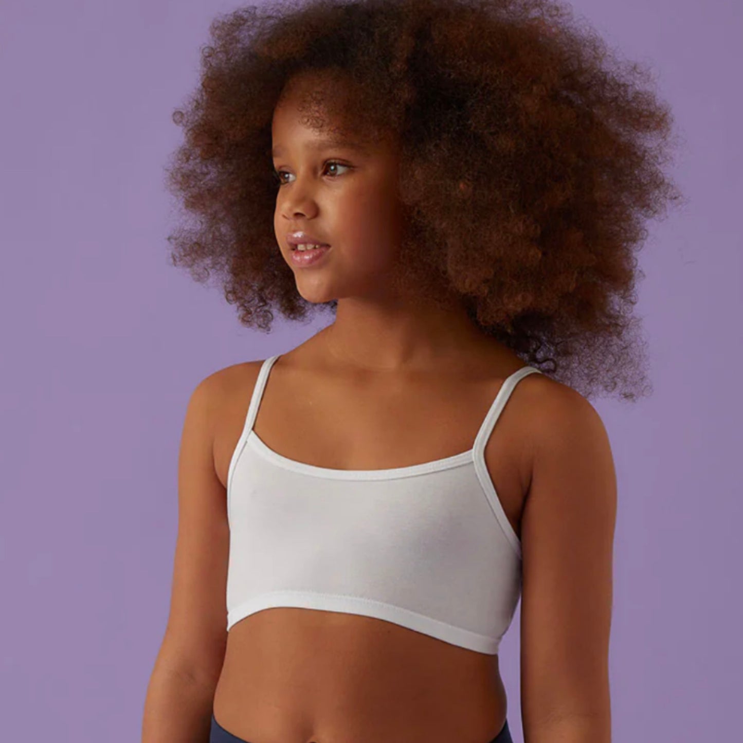 Brassiere bambina in cotone modal JADEA - 175