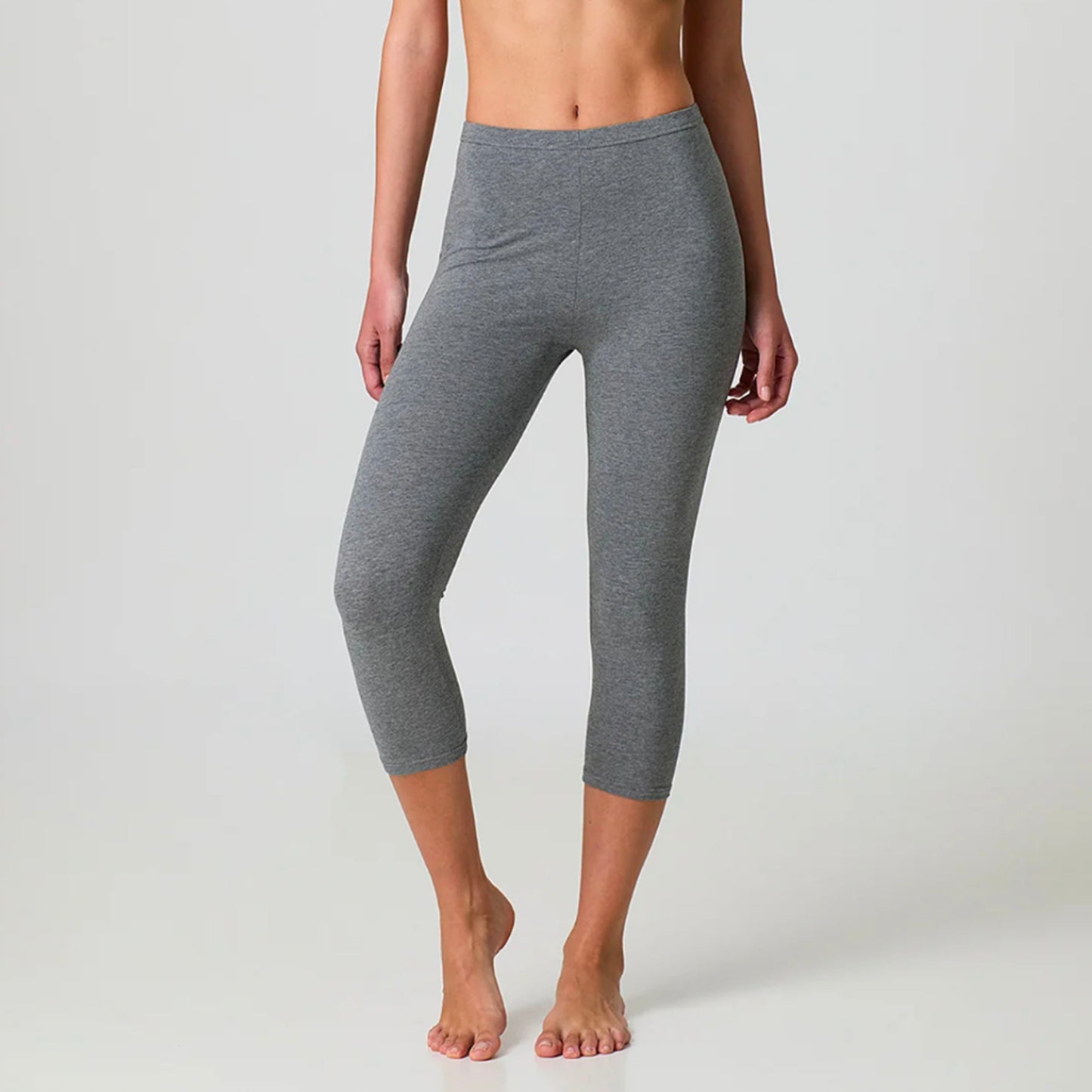 Leggings modello Capri in fresco cotone JADEA - 4266