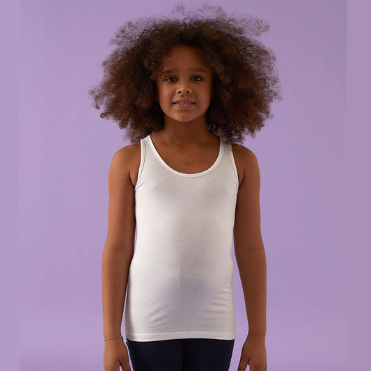 Canotta spalla larga in cotone elasticizzato JADEA - 283